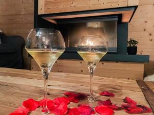 Nápoje v ubytovaní Luxury Wood Megeve village