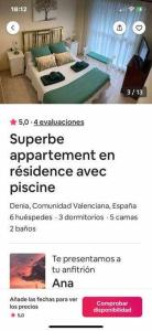 Posteľ alebo postele v izbe v ubytovaní Precioso apartamento en Urbanización Puerto Romano