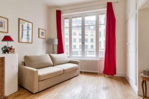 Część wypoczynkowa w obiekcie Appartement de charme en centre-ville pour 6 pers.
