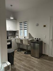 Kuchyň nebo kuchyňský kout v ubytování Dominik apartment
