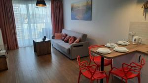 Posedenie v ubytovaní Apartament Słońce i Plaża Kołobrzeg