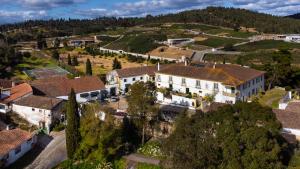 an aerial view of a village with houses at Quinta de Santa Barbara in Constância