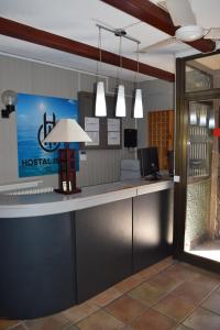 Lounge nebo bar v ubytování Hostal Isabel