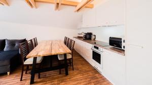 Kuchyňa alebo kuchynka v ubytovaní Apartmány Habánská, celý dům