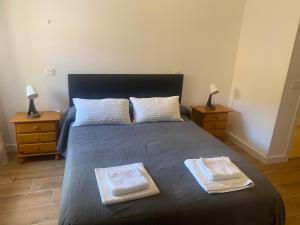 Postel nebo postele na pokoji v ubytování Hostal La Taberna