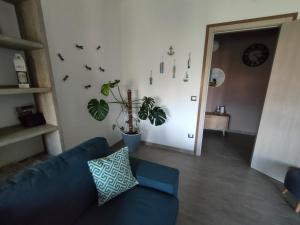 Posezení v ubytování B&B Libellula