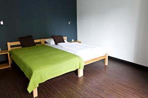 Lova arba lovos apgyvendinimo įstaigoje Schickes Bielefeld Zentrum Appartement