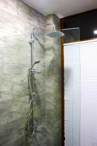 Koupelna v ubytování Hotel mia Telavi