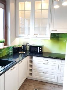 Kuchyňa alebo kuchynka v ubytovaní Prestige Verdant Apartment