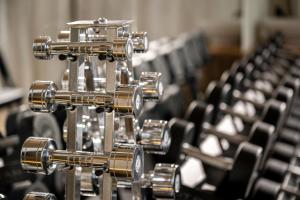 Fitness centrum a/nebo fitness zařízení v ubytování Hotel Hirschen Horn