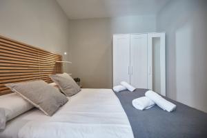 Posteľ alebo postele v izbe v ubytovaní BBarcelona Montjuic Apartment
