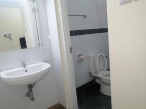 Koupelna v ubytování CBD Nakuru luxurious Studio-Nash