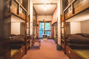 Posezení v ubytování Sounkyo Hostel