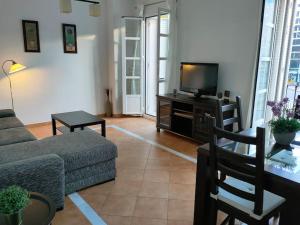 TV a/nebo společenská místnost v ubytování Apartamento Plaza de San Bernardo 4