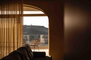 O vedere generală la munți sau o vedere la munte luată de la acest apartament