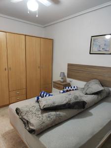 Posteľ alebo postele v izbe v ubytovaní Estrella playa