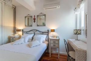 Posteľ alebo postele v izbe v ubytovaní Luxury Sea View Apartments