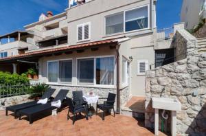Balkón alebo terasa v ubytovaní Luxury Sea View Apartments
