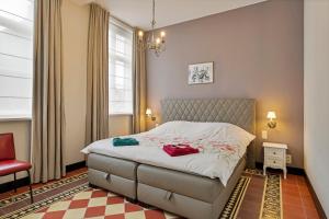 Llit o llits en una habitació de Oud Brouwershof