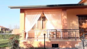 Balkón nebo terasa v ubytování B&B Le Mi' Cocche
