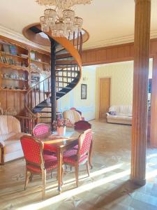 Istumisnurk majutusasutuses K&N Guesthouse