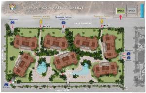 Plan piętra w obiekcie Bahia - Adjona 2,3 PENTHOUSE SEA VIEW & JACUZZI 2B