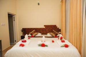 Letto o letti in una camera di Summer Vibes Beach Front