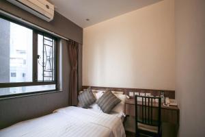 Postel nebo postele na pokoji v ubytování Hygge House