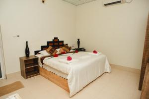Letto o letti in una camera di Summer Vibes Beach Front