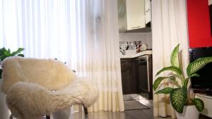 A kitchen or kitchenette at Квартира люкс в Милане (Appartamento di lusso a Milano)