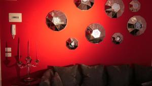 A seating area at Квартира люкс в Милане (Appartamento di lusso a Milano)