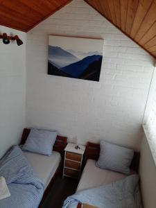 Postel nebo postele na pokoji v ubytování Stern + 13 fotografií