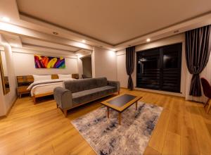 Posezení v ubytování Şehrar Suite Hotel