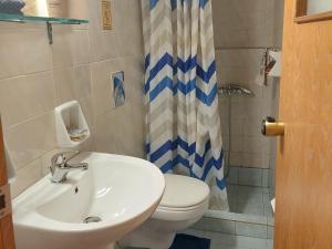 Koupelna v ubytování Guesthouse Chryssoula