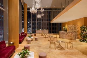 Posezení v ubytování Shangri-La Toronto