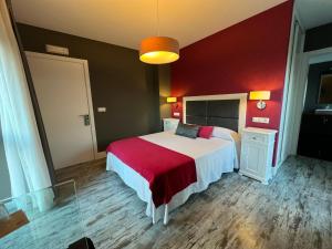 Posteľ alebo postele v izbe v ubytovaní A Finca Hotel