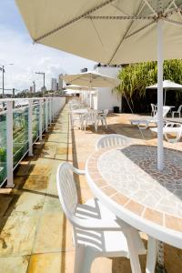 Balkón nebo terasa v ubytování Yak Beach Hotel Natal
