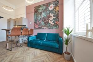 Posezení v ubytování Nove Boutique Apartments