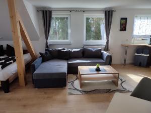 Posezení v ubytování Kutscherhaus