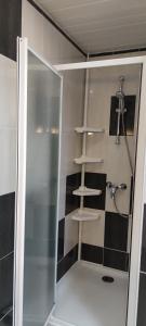 Koupelna v ubytování Chambre d'hôtes de la tulipe