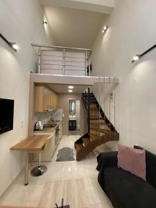 Kuchyňa alebo kuchynka v ubytovaní Luxury Loft Kalu Tsesme A