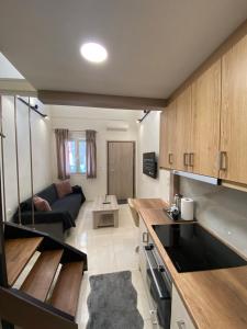 Kuchyňa alebo kuchynka v ubytovaní Luxury Loft Kalu Tsesme A