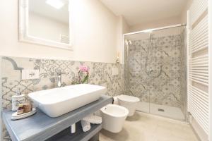 Kúpeľňa v ubytovaní Antico Borgo B&B Cannobio