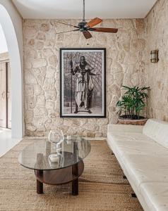 Posezení v ubytování Pure House Marrakech