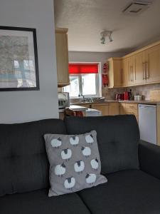 Кухня или мини-кухня в 35 Gower Holiday Village with Seasonal Pool
