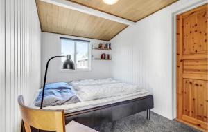 2 Bedroom Beautiful Home In Rømø客房内的一张或多张床位