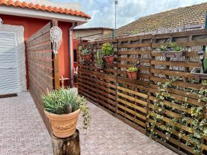 Zahrada ubytování Casa Fè