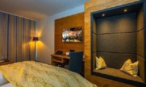 Voodi või voodid majutusasutuse Hotel Hausschachen toas