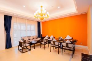 Posezení v ubytování Continental Xin Hao Hotel and Resort 洲际新濠酒店