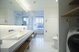 Koupelna v ubytování Aoi Hotel Kyoto